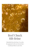 Load image into Gallery viewer, Beef Rib Brine Recipe